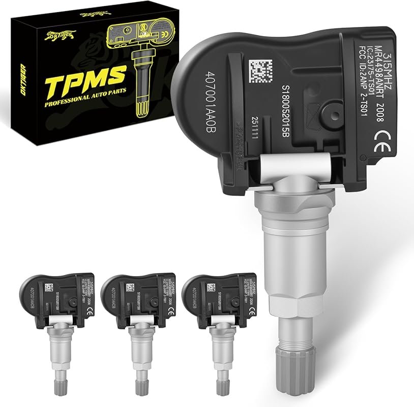 Oktiger 407001AA0B TPMS Sensor Pre-programmed Fit for Nissan 2007