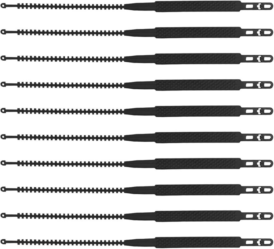 Adjustable zip tie snow chains for SUVs and light trucks, reusable win