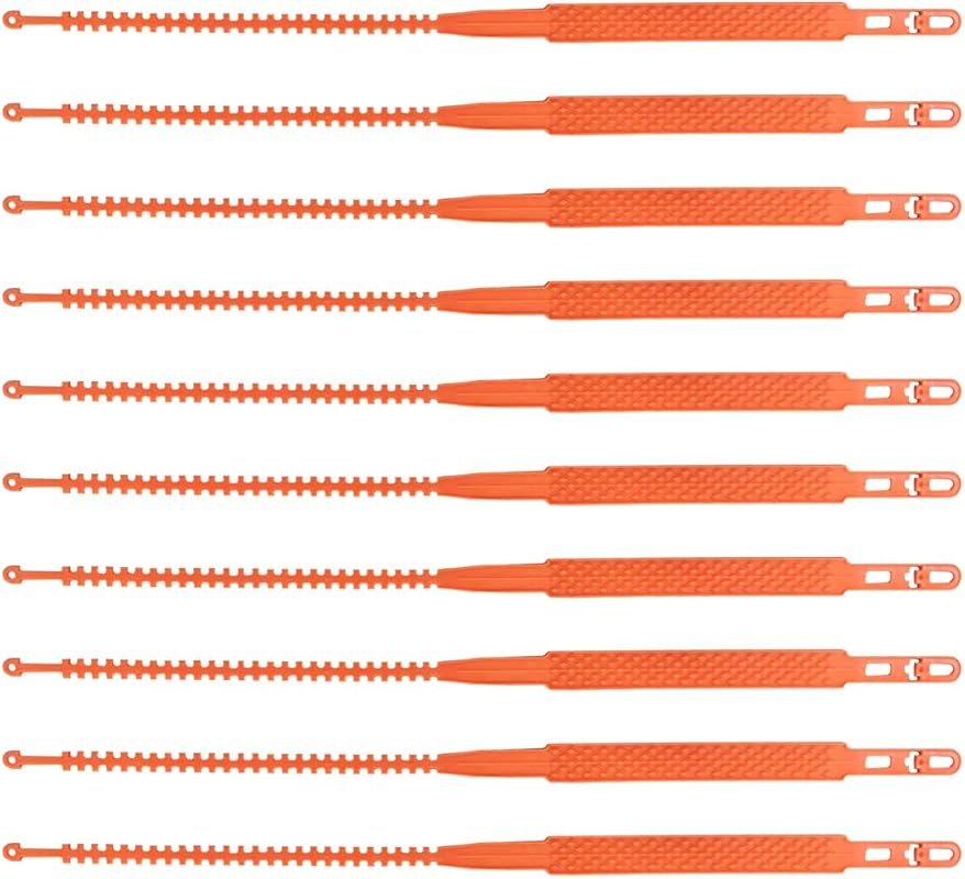 Portable reusable snow tire chains for light trucks and SUVs on ice, s