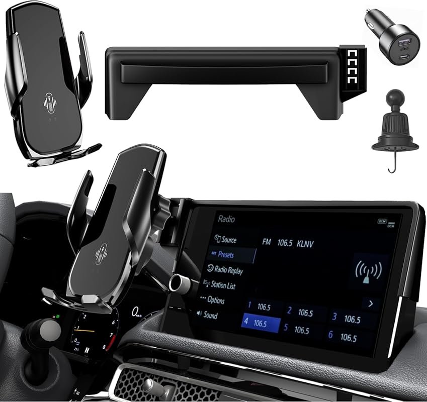 Car Phone Mount for Honda Civic 2022–2025 with 15W Fast Charging and A