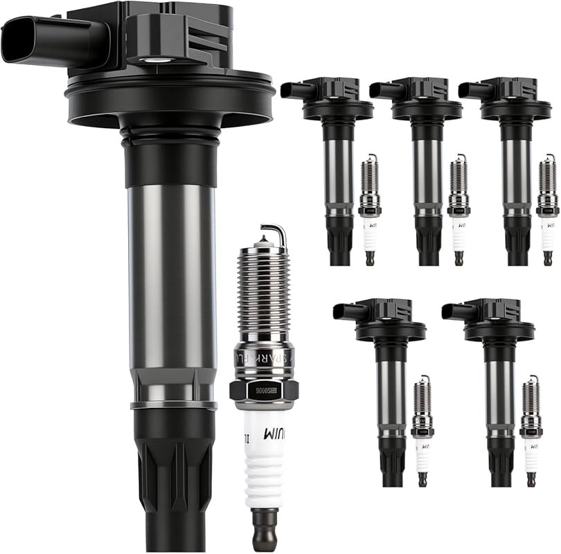 Iridium Spark Plugs Kit Compatible with Ford Models Including the 2013