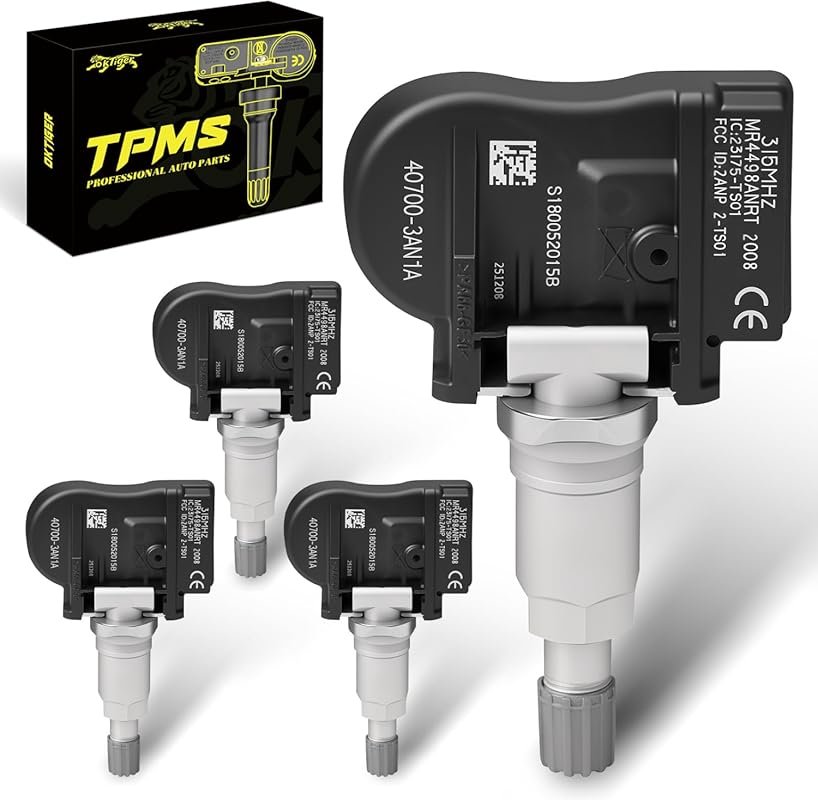 Oktiger 315MHz Ungrade TPMS Sensor Pre-programed Fit for Nissan 2013