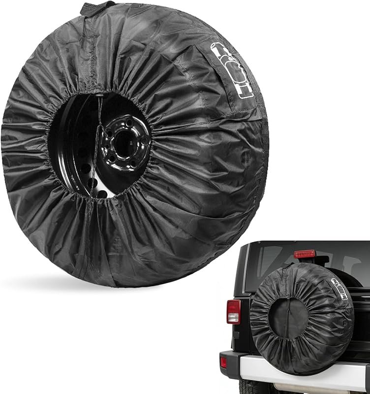 Waterproof Car Spare Tire Cover | Anti-scratch Wheel Protector with Si