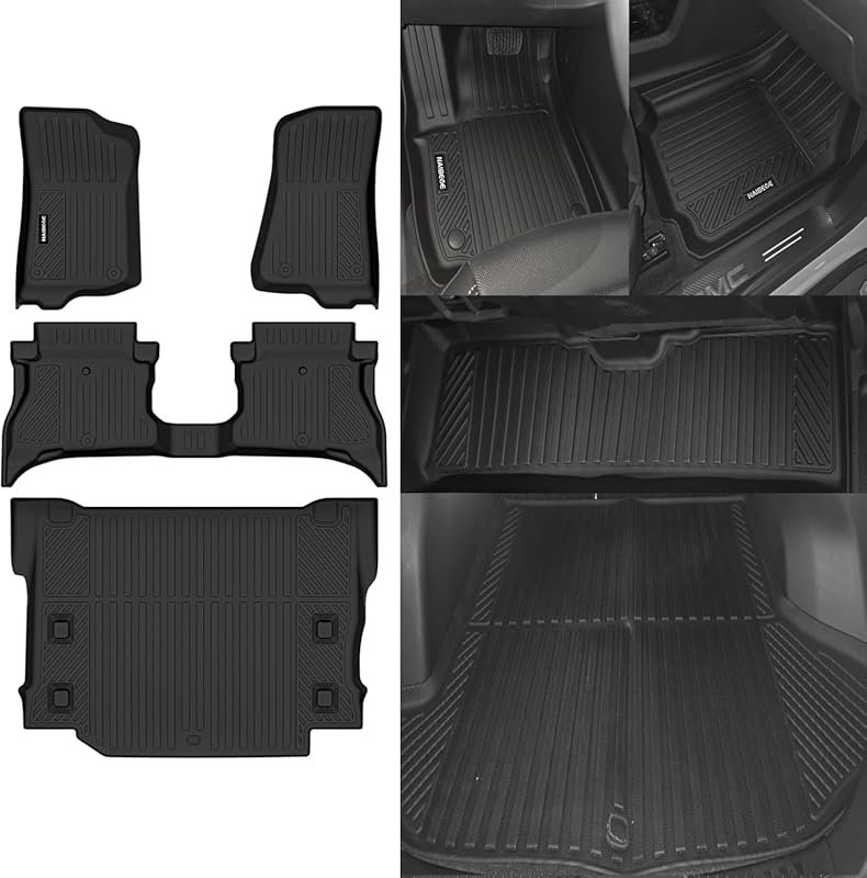Naibeve Floor Mats for Jeep Wrangler 4XE 4 Doors 2021