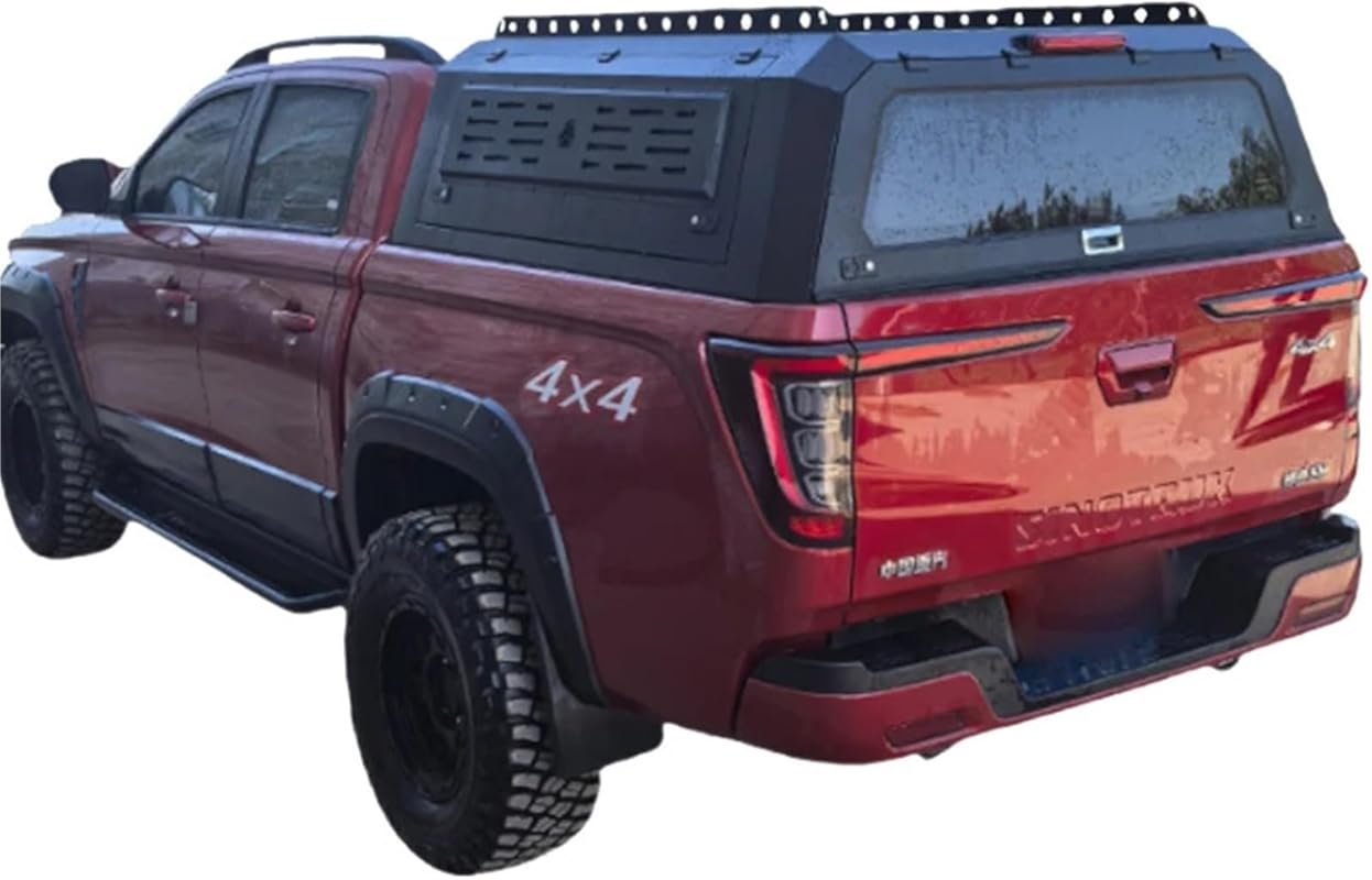 Heavy-Duty Aluminum Truck Canopy Compatible with Toyota Tacoma