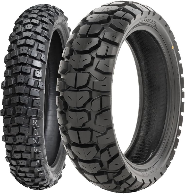 Tusk 2Track Adventure Motorcycle Tires for Long Road Trips and Off-Roa