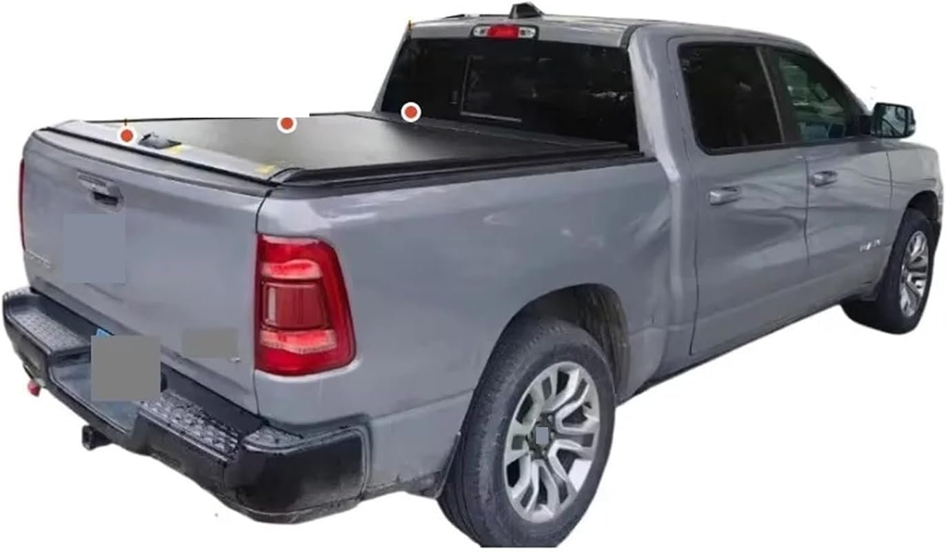 Rusted Aluminum Tonneau Cover for Ford Ranger - Folding Hard Top with 
