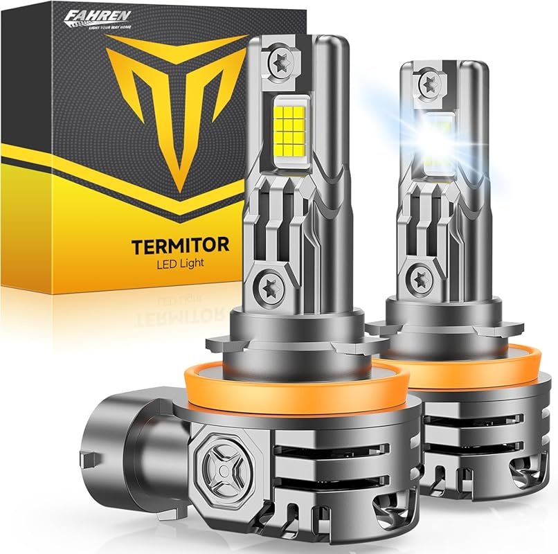 H11 LED Bulbs, 90,000LM High-Intensity, 6500K Cool White H9/H8 LED Fog
