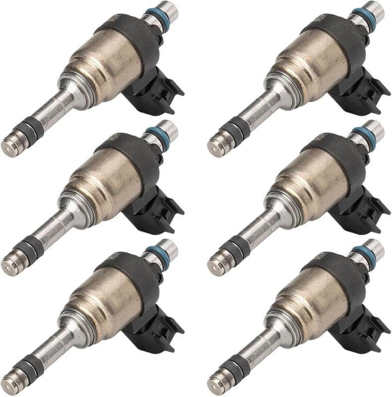 6PCS 353103C560 Fuel Injector Assembly Compatible With Hyundai Genesis
