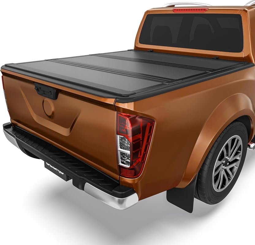 Hard Tri-Fold Low-Profile Tonneau Cover for Nissan Frontier 2022-2026 