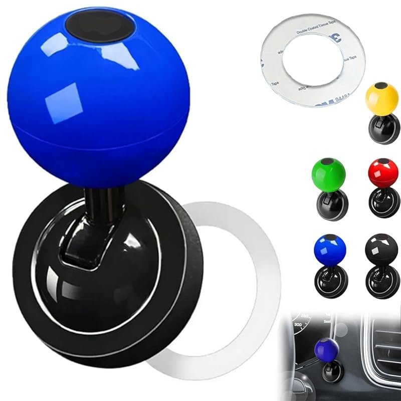 Universal One-Button Start Car Shift Knob with Push Start Button and M