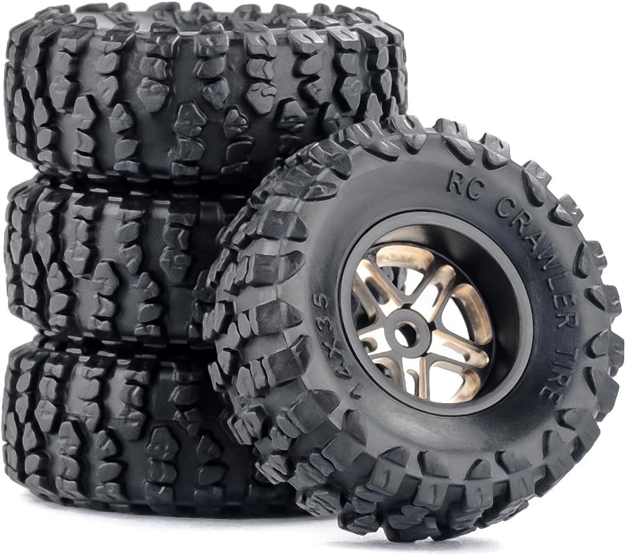 Axial SCX30 Upgrade Wheels and Tires with 0.7