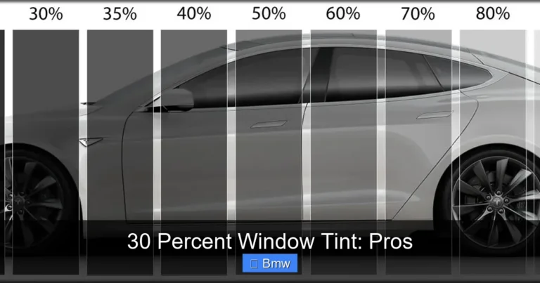 30 Percent Window Tint: Pros
