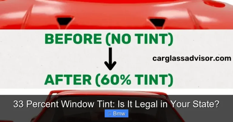 33 Percent Window Tint: Is It Legal in Your State?