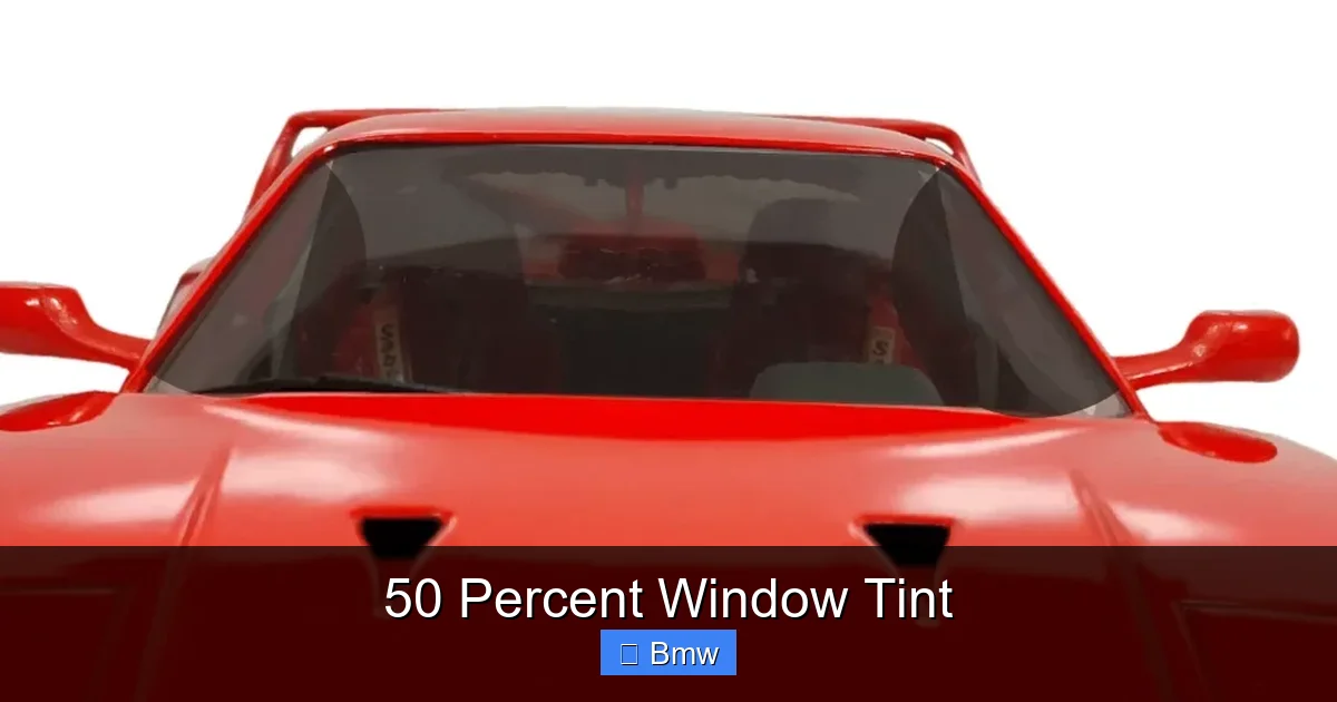 50 Percent Window Tint