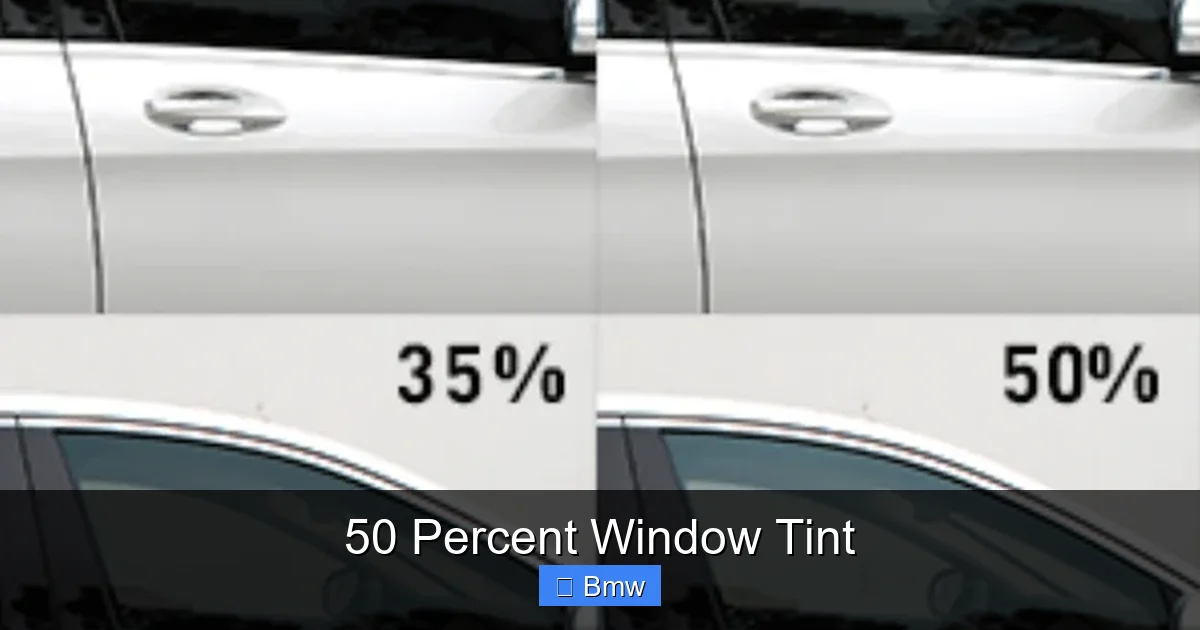 50 Percent Window Tint