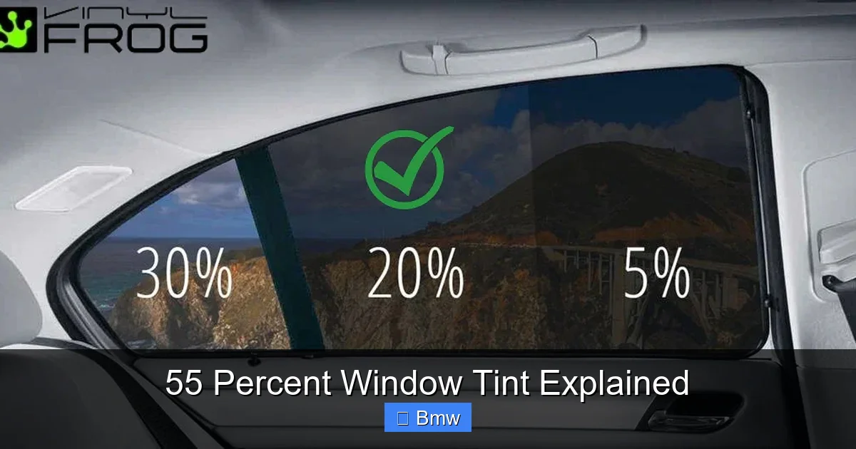 55 Percent Window Tint Explained