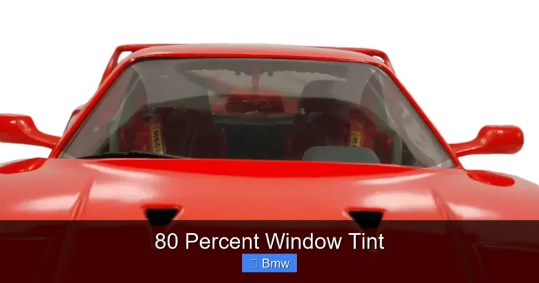 80 Percent Window Tint