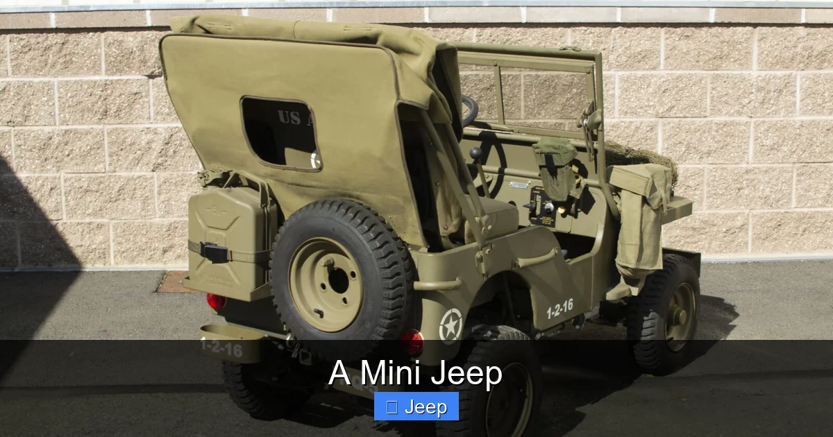 A Mini Jeep