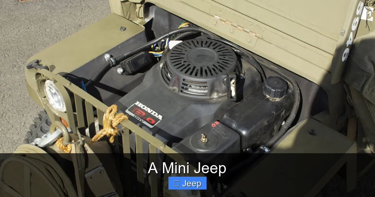 A Mini Jeep