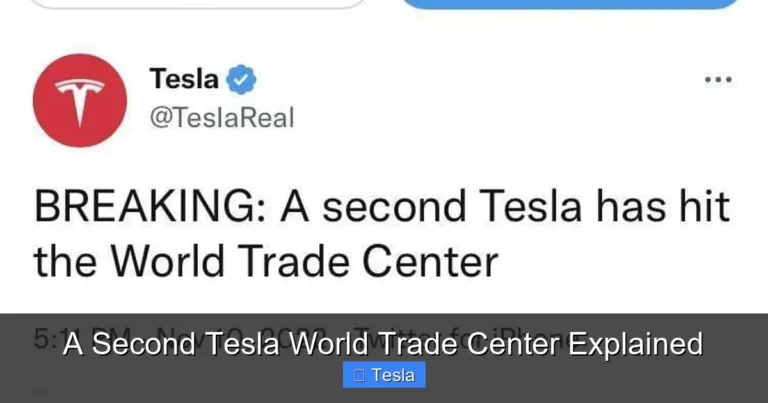 A Second Tesla World Trade Center Explained