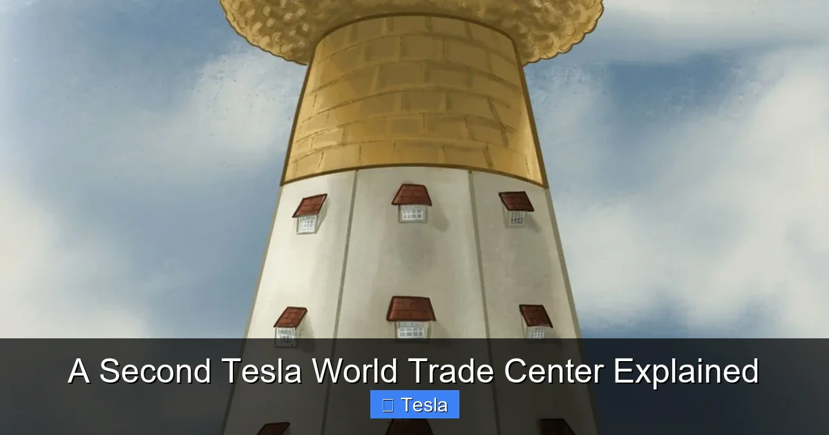 A Second Tesla World Trade Center Explained