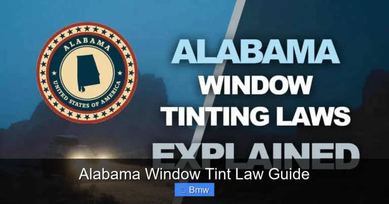 Alabama Window Tint Law Guide