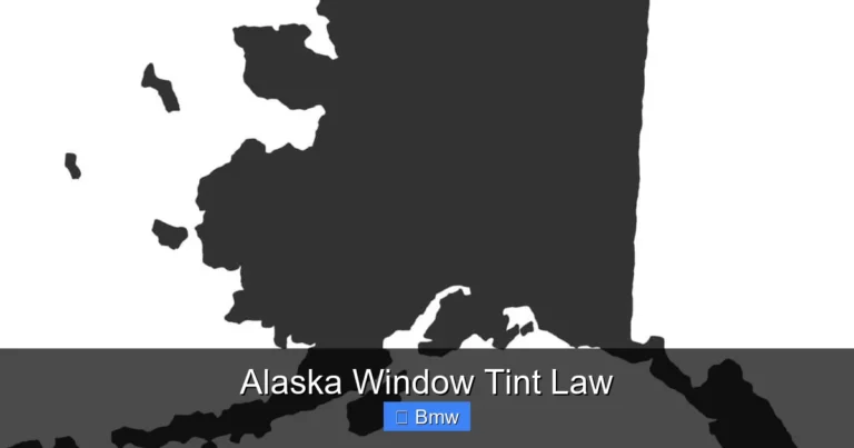 Alaska Window Tint Law