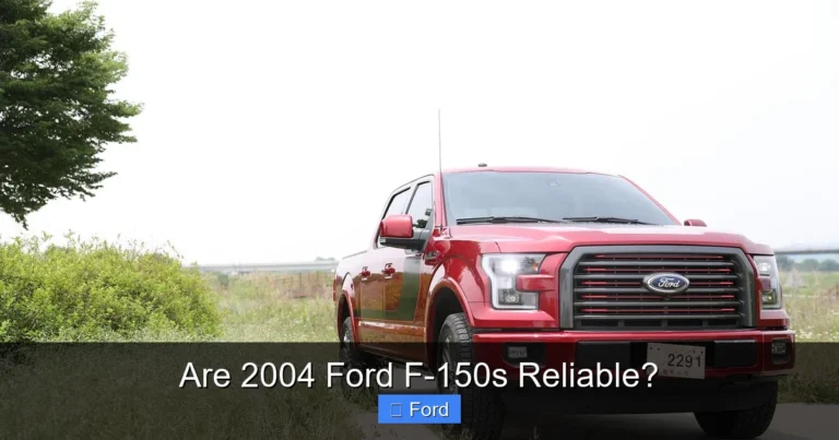 Are 2004 Ford F-150s Reliable?