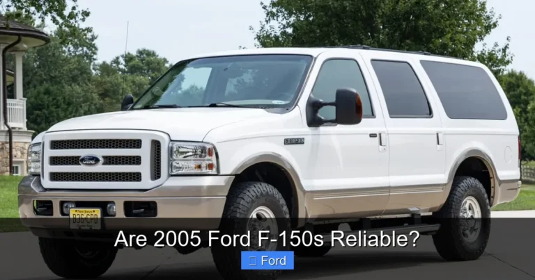 Are 2005 Ford F-150s Reliable?