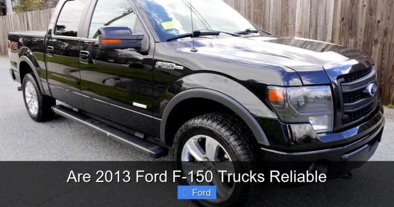 Are 2013 Ford F-150 Trucks Reliable