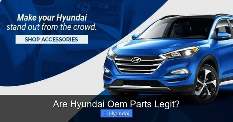 Are Hyundai Oem Parts Legit?