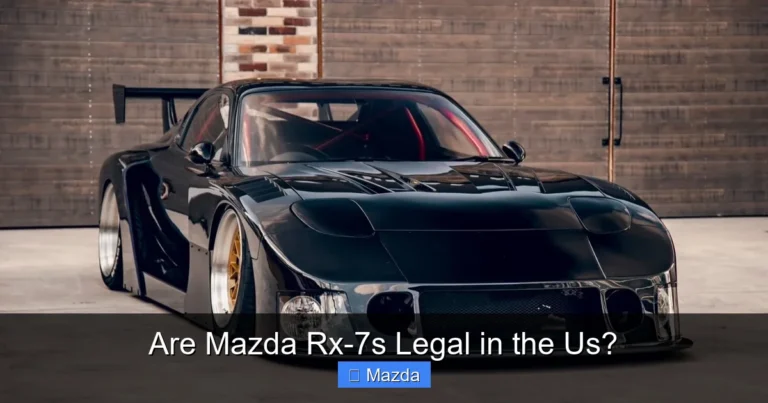 Are Mazda Rx-7s Legal in the Us?