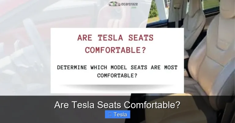 Are Tesla Seats Comfortable?