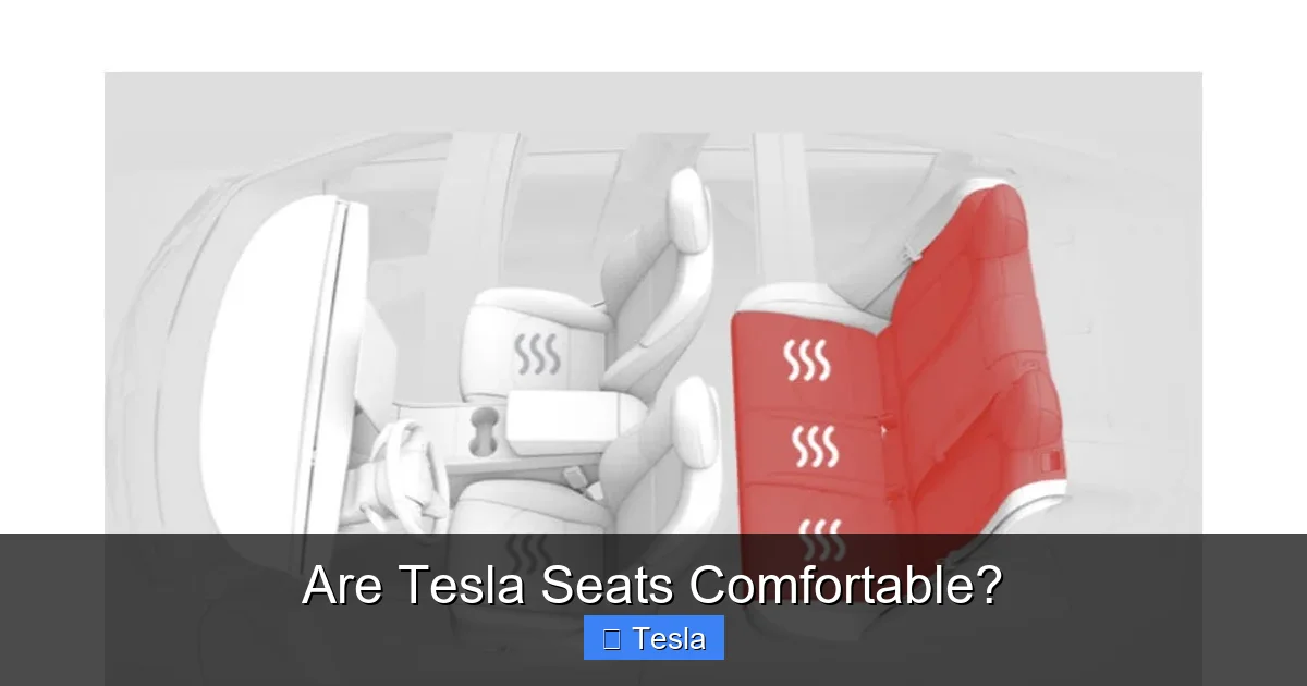 Are Tesla Seats Comfortable?
