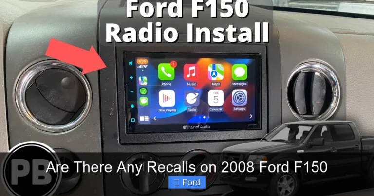 Are There Any Recalls on 2008 Ford F150