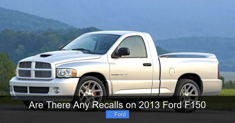 Are There Any Recalls on 2013 Ford F150
