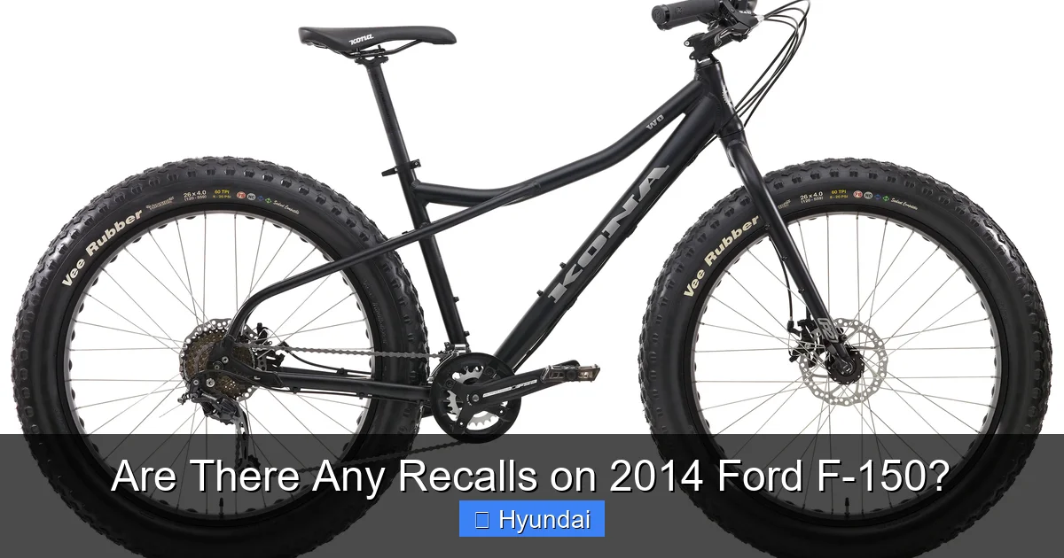 Are There Any Recalls on 2014 Ford F-150?