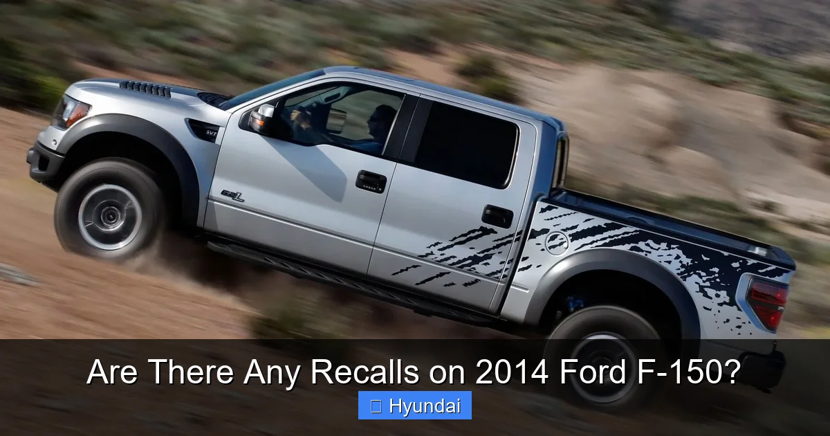 Are There Any Recalls on 2014 Ford F-150?