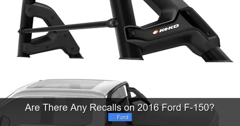 Are There Any Recalls on 2016 Ford F-150?