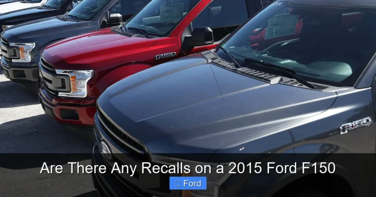 Are There Any Recalls on a 2015 Ford F150