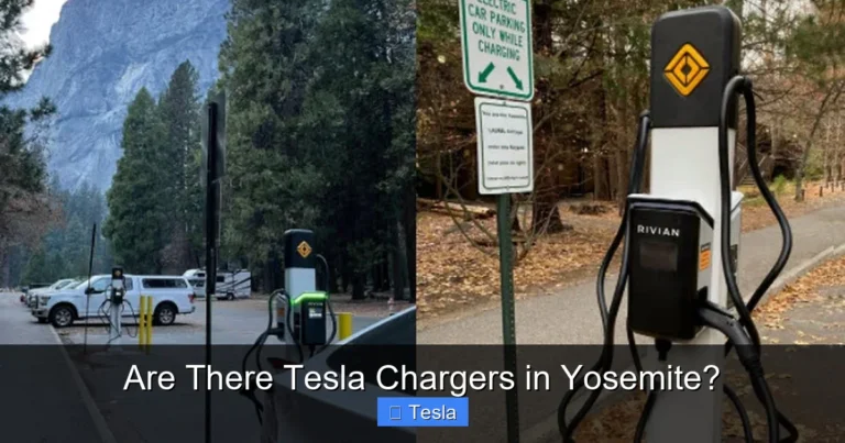 Are There Tesla Chargers in Yosemite?