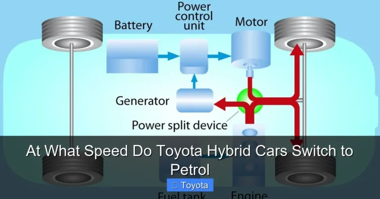 At What Speed Do Toyota Hybrid Cars Switch to Petrol