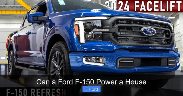 Can a Ford F-150 Power a House