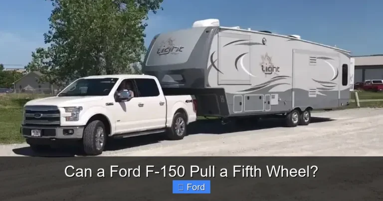 Can a Ford F-150 Pull a Fifth Wheel?
