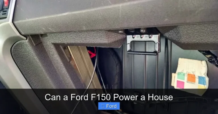 Can a Ford F150 Power a House