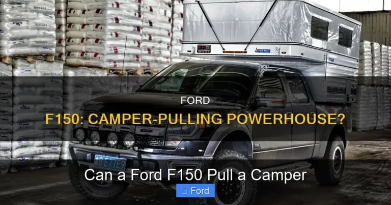 Can a Ford F150 Pull a Camper
