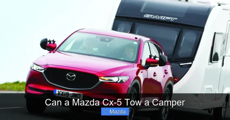 Can a Mazda Cx-5 Tow a Camper
