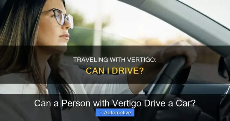 Can a Person with Vertigo Drive a Car?