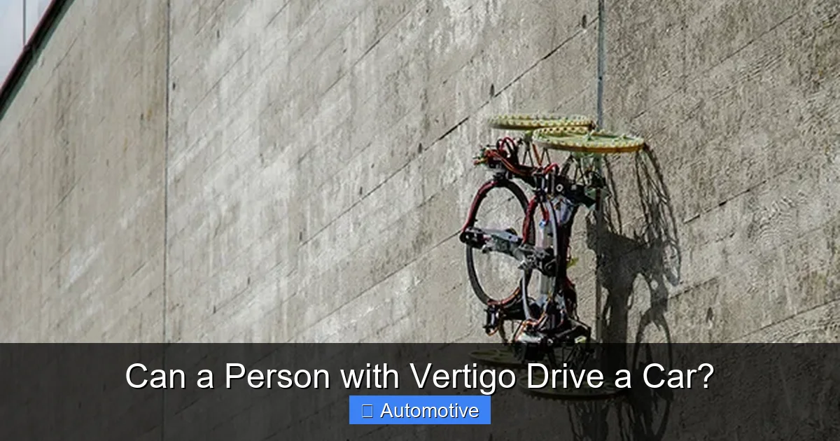 Can a Person with Vertigo Drive a Car?